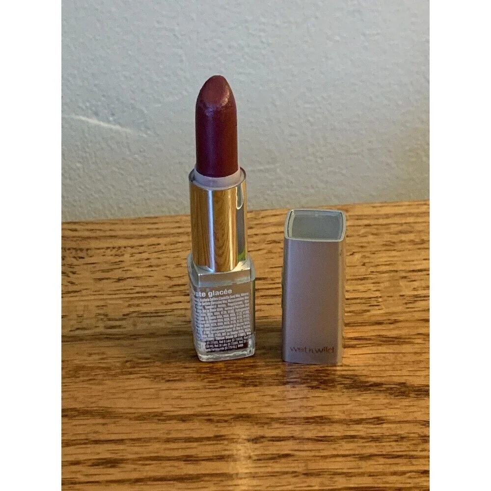 WET N WILD Mega Colors Lipstick 917A AMETHYST ICE unsealed FLAW